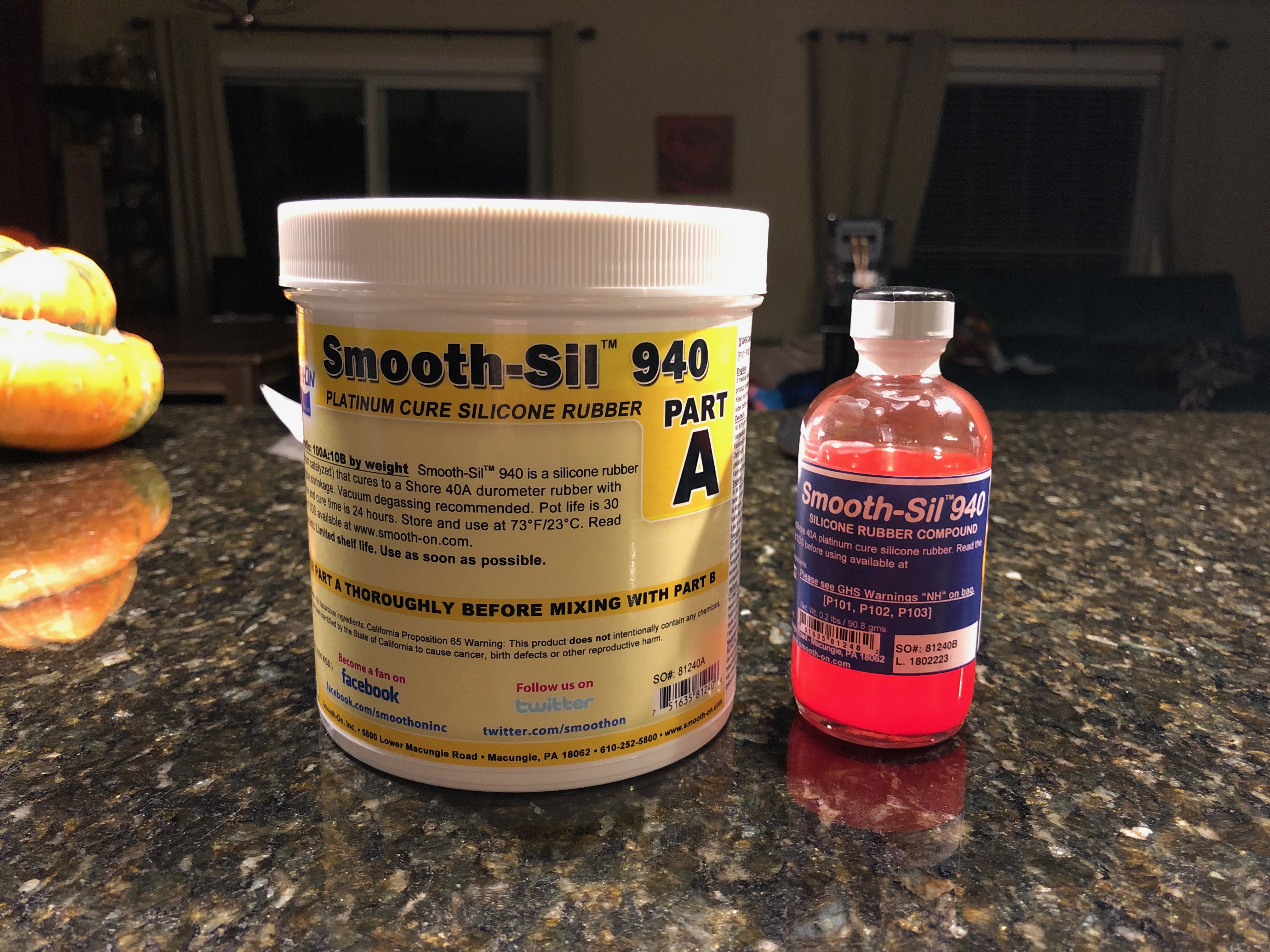 Smooth-Sil 940 Platinum Cure Silicone Rubber Compound